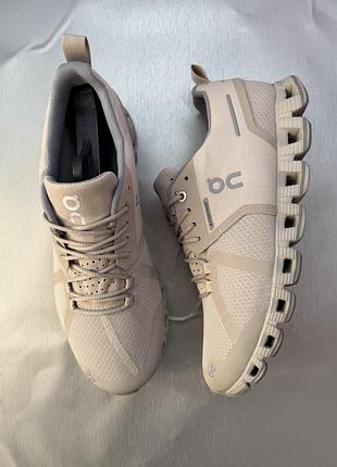 Кроссовки on cloud 6 waterproof sand desert 3