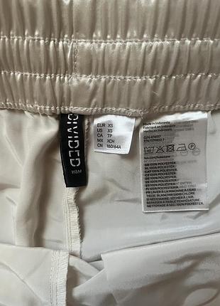Летний атласный костюм h&m 3