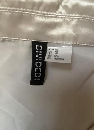 Летний атласный костюм h&m 2