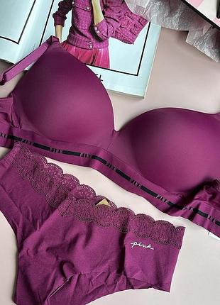 Бюстгальтер безшовний push up victoria’s secret оригінал