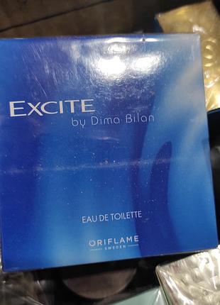 Туалетна вода excite by dima bilan