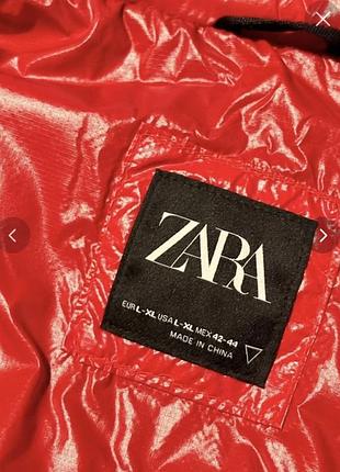 Красный жилет zara 4