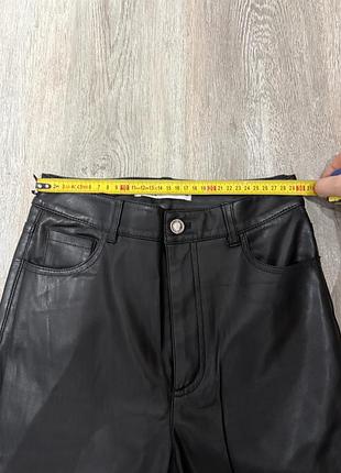 Шкіряні штани zara 4