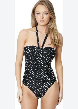 Якісний суцільний спільний злитий купальник m&s 14