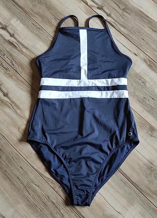 Спортивний суцільний купальник marks & spencer розмір l / uk 14 / eur 42