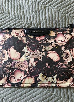 Клатч в стилі  givencby antigona pouch flora