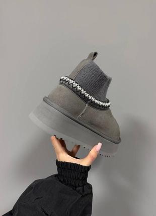 Ugg tazz sock |  grey premium 3