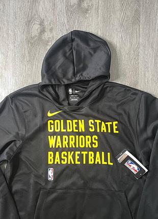 Оригинальный 100% мужской худи nike golden state warriors performance spotlight(размер м) 2