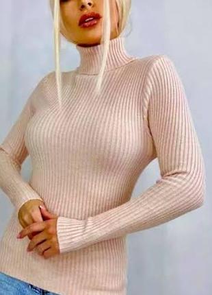 Стильний базовий гольф (водолазка), у рубчик, essentiel anteerp, m, l, 38-40