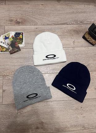 Шапка oakley‼️ унисекс шапка окли / зимняя мужская - женская шапка