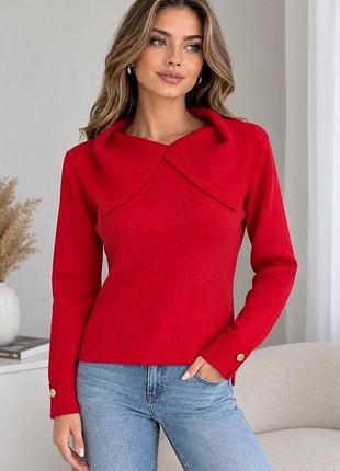 River island червоний жіночий светр