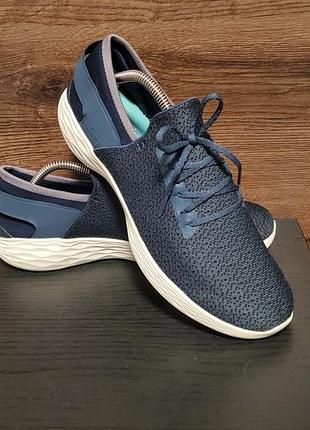 Женские кроссовки skechers you inspire (артикул модели: 14950 nvy) в темно-синем цвете (navy).