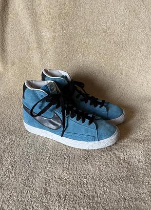 Кроссовки кеды nike sb blazer blue р.36,5 стелька 23,5см