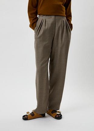 Massimo dutti нові штани зі зборочками 4
