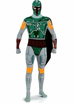Комбинезон для костюмованої вечірки хелловін star wars bob fett