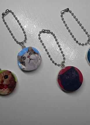Брелки с котиками🐈