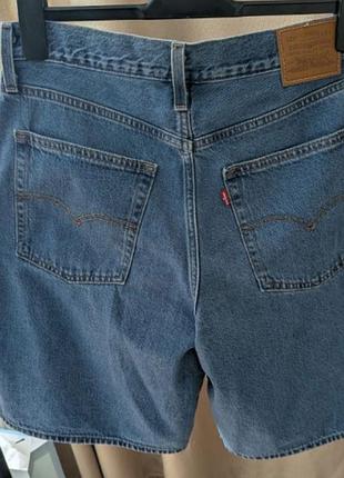 Джинсові шорти бермуди levi's baggy dad jort (оригінал) 30 розмір