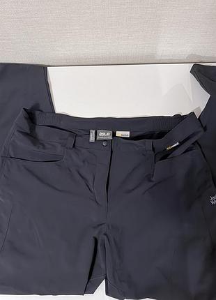 Спортивні штани жіночі jack wolfskin чорні xl