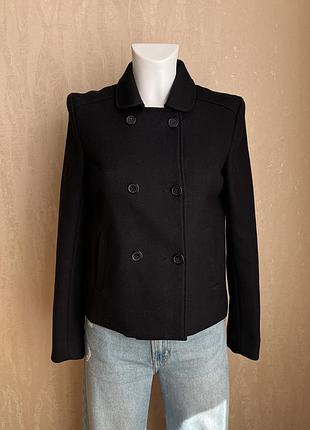 H&m, вкорочене пальто-жакет, р.xs