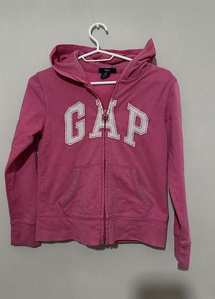 Кофта на молнії gap рожева
