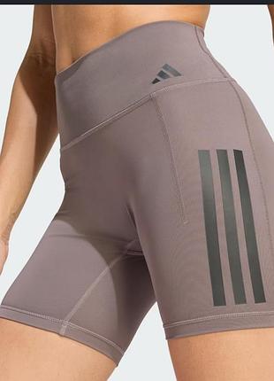 Жіночі велосипедки adidas для спорту, сірі, розмір m-l