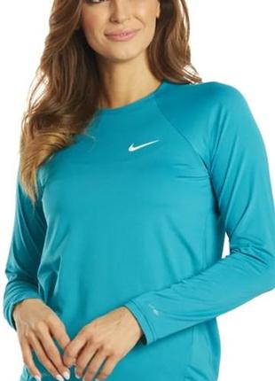 Оригинальный женский спортивный лонгслив nike pro dri-fit