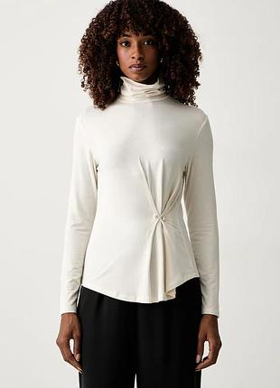 Urbanshop com ua twinsetлонгслив женский с лиоцеллем бежевый 262li2vaa размеры запитуйте