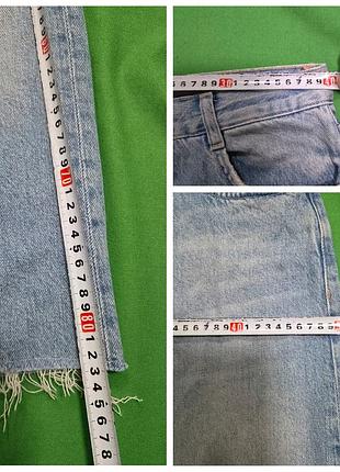 Длинная джинсовая юбка zara 8