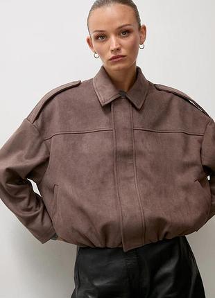 Urbanshop com ua answear.labкуртка oversize женская коричневая размеры запитуйте