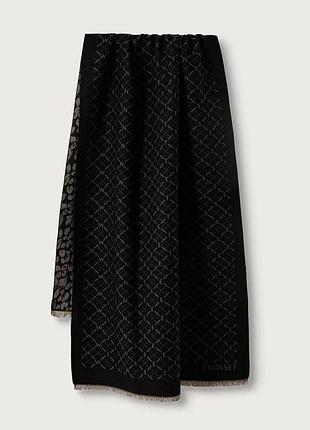Urbanshop com ua twinsetшарф женский черный 262ta4300 размеры запитуйте
