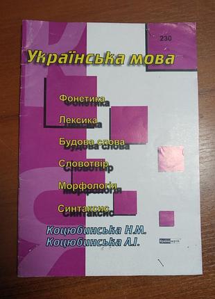 Книга справочник по украинскому языку