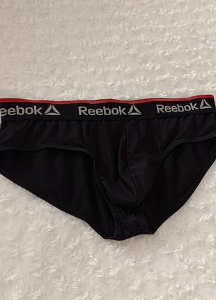 Спортивные черные трусы мужские базовые reebok m м 10 38 46