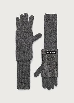 Urbanshop com ua pinkoрукавицы женские серые 107254 a3ej размеры запитуйте