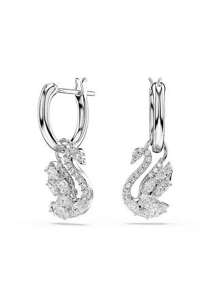 Urbanshop com ua swarovskiсережки жіночі металеві з цирконієм 5759942 розміри запитуйте