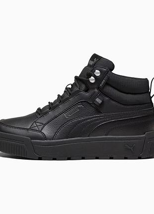 Кроссовки с мембраной puma tarrenz sb iii puretex sneakers 393930 01 (мужские, черные, кожаные, теплые, производитель пума) 44 (uk 9.5 / us 10.5 - ст…
