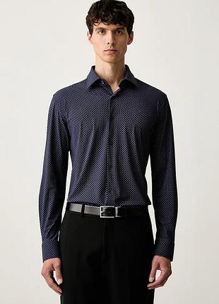 Urbanshop com ua bossсорочка чоловіча p-hank-kent-c1-222 темно-синя 50567195 розміри запитуйте