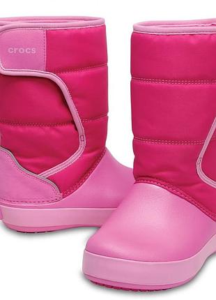 Чоботи жіночі crocs crocband рожеві j6 w8 (38/39)