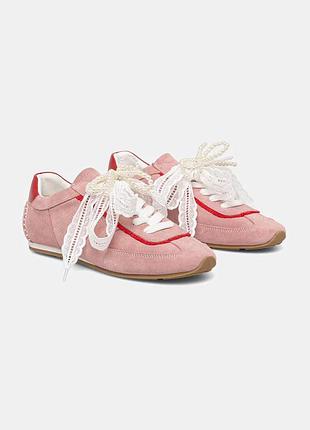 Urbanshop com ua answear.labкроссовки женские замшевые розовые на плоском каблуке размеры запитуйте