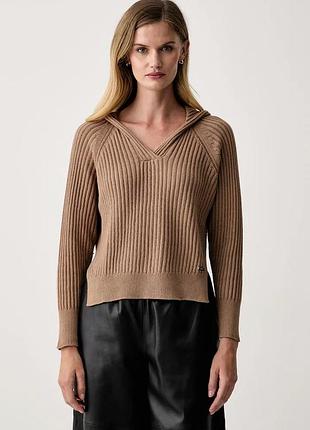 Urbanshop com ua dknyсветр жіночий бавовняний коричневий dj6r0174 розміри запитуйте