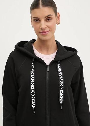Urbanshop com ua dknyкофта dkny женский цвет черный с капюшоном однотонная dp5j9510 размеры запитуйте
