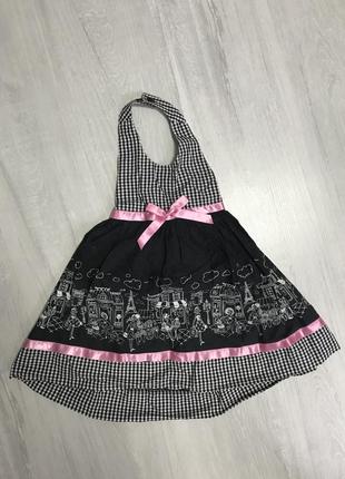 Нарядное пышное платье - сарафан