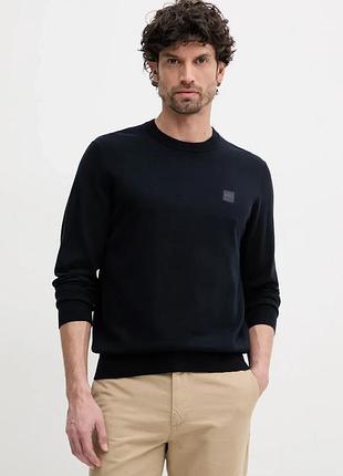 Urbanshop com ua boss orangeсветр чоловічий з бавовною kanovano_s темно-синій 50527583 розміри запитуйте