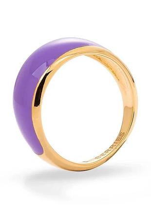 Urbanshop com ua berriesкаблучка жіноча позолочена срібна з емаллью viva lavender mini ring pvml13 розміри запитуйте
