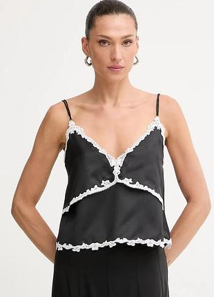 Urbanshop com ua pinkoблузка на беретелях жіноча чорна 106893 a3av розміри запитуйте