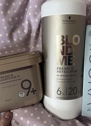 Для освітлення волосся schwarzkopf