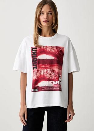 Urbanshop com ua patrizia pepeфутболка жіноча бавовняна біла 8m0088 j0035 розміри запитуйте
