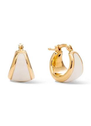 Urbanshop com ua berriesсережки жіночі позолочені срібні з емалею viva popcorn earrings ke006g розміри запитуйте