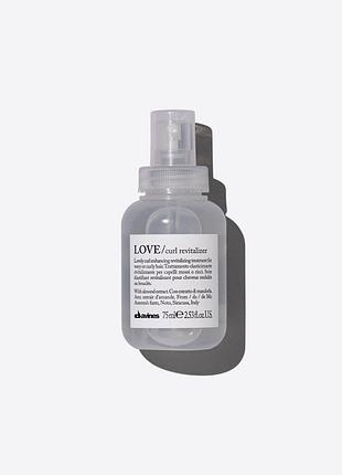 Спрей davines love curl revitalizer для контролю завитка 75 мл