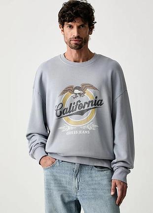 Urbanshop com ua guess jeansкофта мужская хлопковая голубая m6yq06 k3992 размеры запитуйте