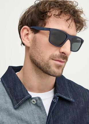 Urbanshop com ua armani exchangeсонцезахисні окуляри armani exchange чоловічі колір синій 0ax4149su розміри запитуйте